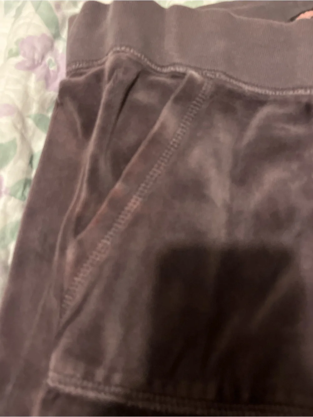 Juicy Couture Velour Hoodie Set - Charcoal - Picture 7 of 7